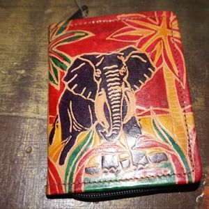 Small Elephant zipped wallet.